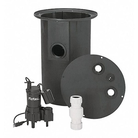 Sewage Pump System 4/10HP, 115V MPN:FP400C