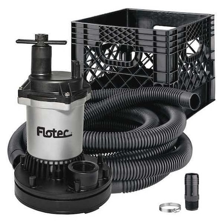 Plug-InUtilityPump, 8ft, 10in H, 115VAC MPN:FP0S2600RP