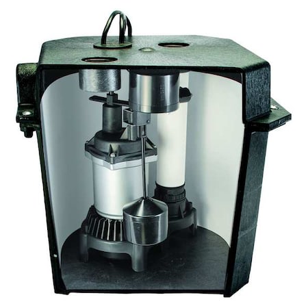 SinkDrainPumpSystem, 8ft, 1/3hp, 115VAC MPN:FPZS33LTS