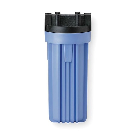 FilterHousing, 121/4inH, 51/8inDia, Blue MPN:150067-75