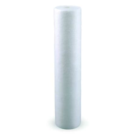 String Wound Filter Cartridge, 20 gpm, 5 Micron, 4-1/2
