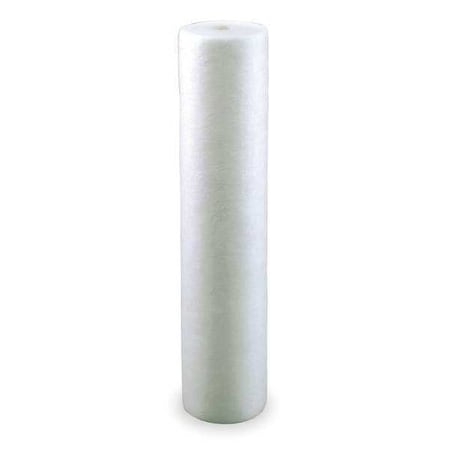 String Wound Filter Cartridge, 20 gpm, 1 Micron, 4-1/2