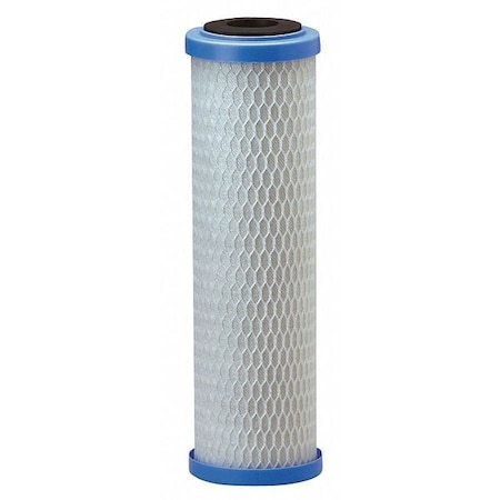 Woven Filter Cartridge, 1 gpm, 10 Micron, 2-7/8