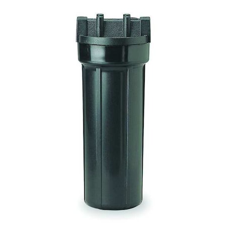 FilterHousing, 113/4inH, 43/8inDia, Black MPN:158319-75