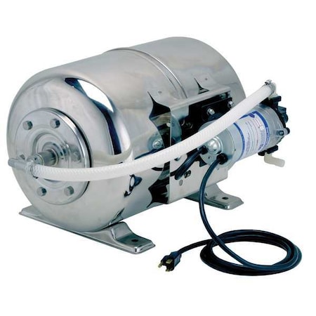 Booster Pump System, 1/3 hp, 115V AC, 1 Phase, 3/8 in Barb Inlet Size, 1 Stage, 117 psi Max Pressure MPN:804-026