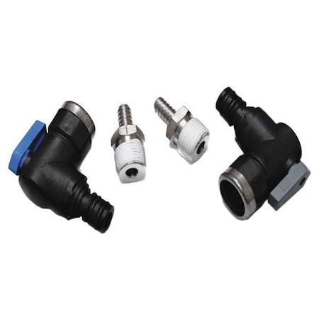 Quick Connect Kit, 117 psi, 3/8in, 1/2in. D MPN:94-897-00-SS