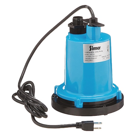 Submersible Utility Pump, 1/4Hp MPN:2300-04