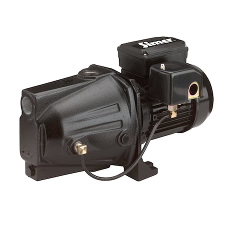 Shallow Well Jet Pump, Ci, 1 hp MPN:2803