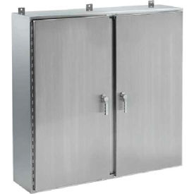 Hoffman A42H6012WFSSALP3PT Continuous Hinge 2 Dr W/3-Point Ltch Type 4X 42.00x60.00x12.00in A42H6012WFSSALP3PT