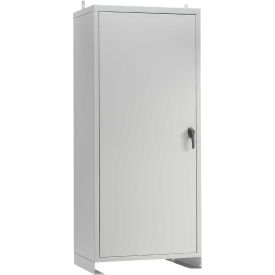 Hoffman A72N3618FSLP Free Stand 1 Door Encl 72.00X36.00X18.00 Steel/Gray A72N3618FSLP
