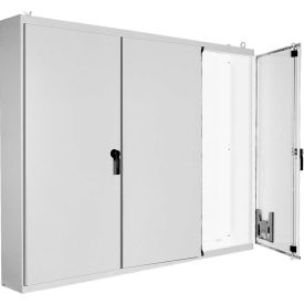 Hoffman A86M3E20 Free Stand 3 Door Encl 86.12X112.00X20.12 Steel/Paint A86M3E20