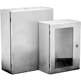 Hoffman CSD363010SS CONCEPT™ Wall Mt Encl Type 4/12 36.00x30.00x10.00in SS Type 304 CSD363010SS