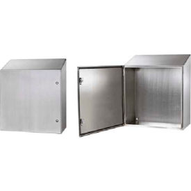 Hoffman CSD363612SSST CONCEPT™ Sloped Top Type 4X 36.00x36.00x12.00in SS Type 304 CSD363612SSST