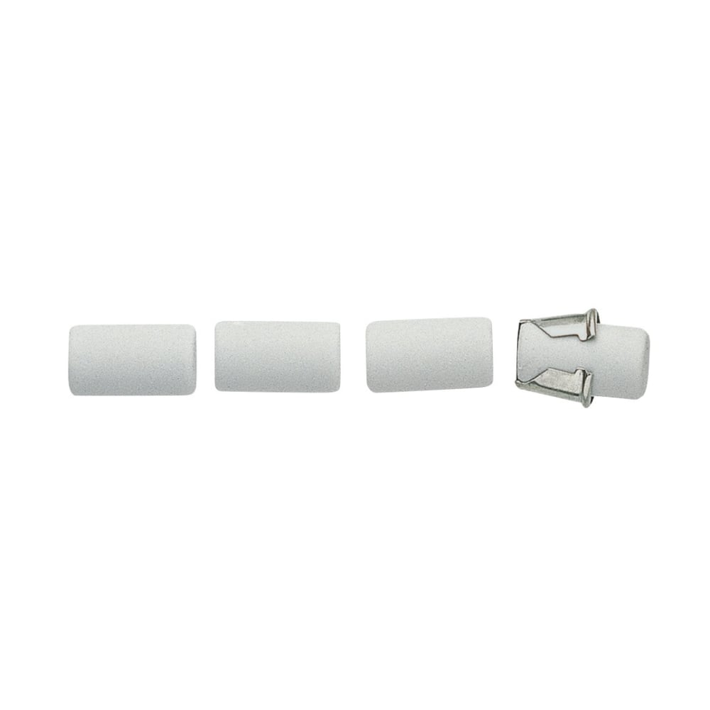 Pentel EZ#2 Automatic Pencil Eraser Refills, White, Tube Of 5 MPN:PDE1