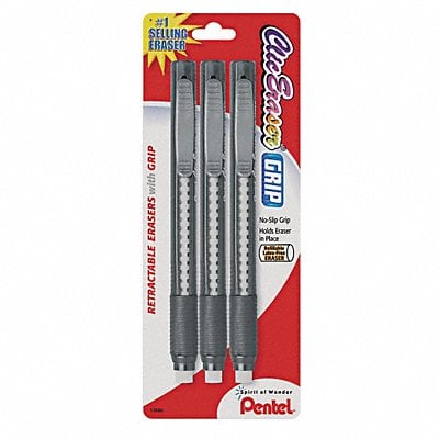 Pen Style Eraser Set PK3 MPN:PENZE21BP3K6