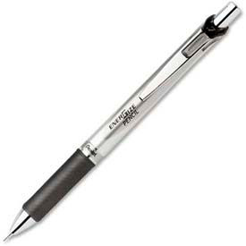 Pentel® EnerGize Deluxe Automatic Pencil Latex Rubber Grip 0.7mm Silver/Black Barrel PL77A