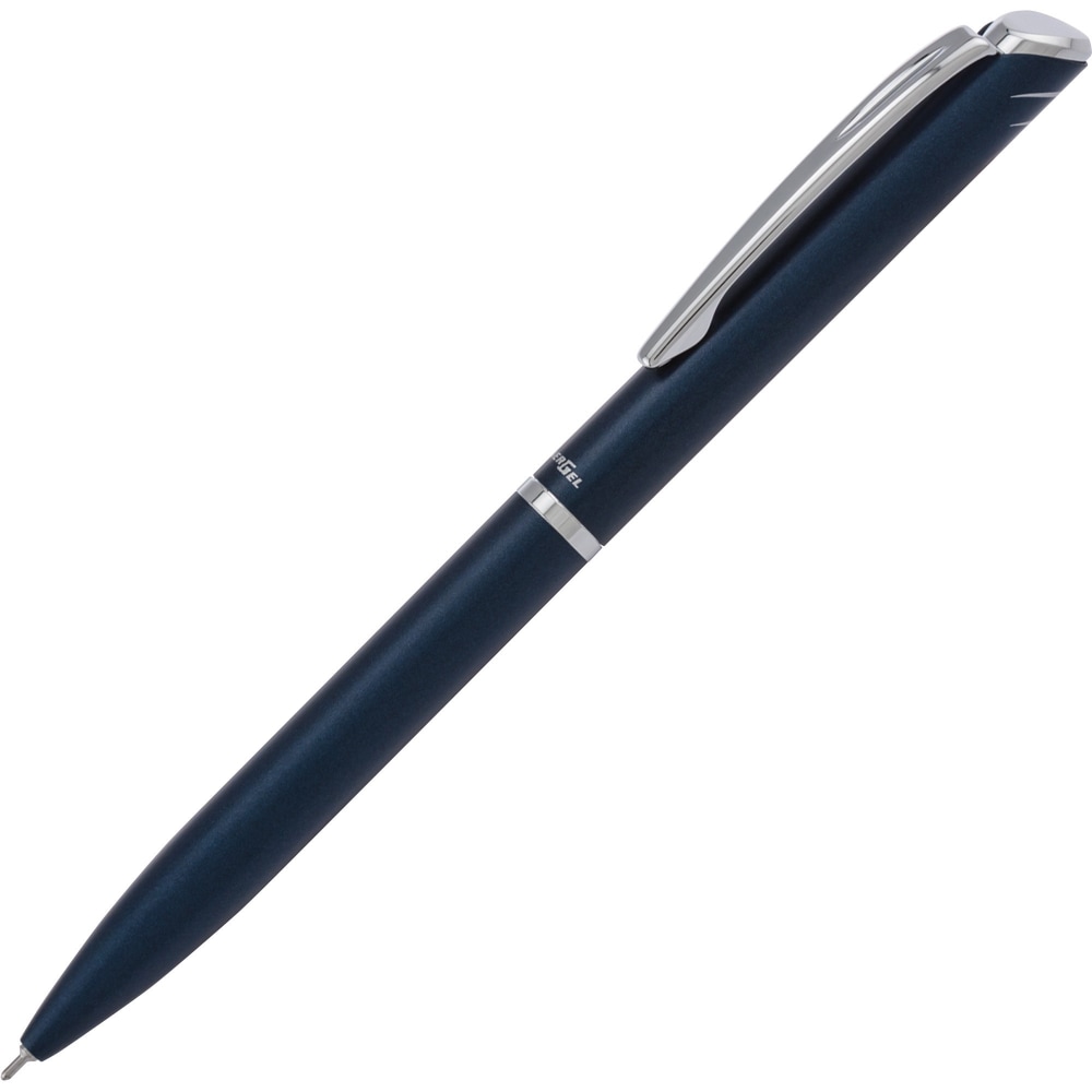 Pentel Style Liquid Gel Pen, Medium Point, 0.7 mm, Blue Barrel, Black Ink MPN:BL2007CABX