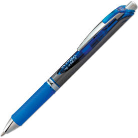 Pentel® EnerGel RTX Retractable Gel Pen Bold 1mm Blue Ink Blue/Gray Barrel BL80C