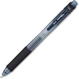 Pentel® EnerGel Retractable Pen Needle Fine Tip 0.5mm Black Ink Dozen BLN105A