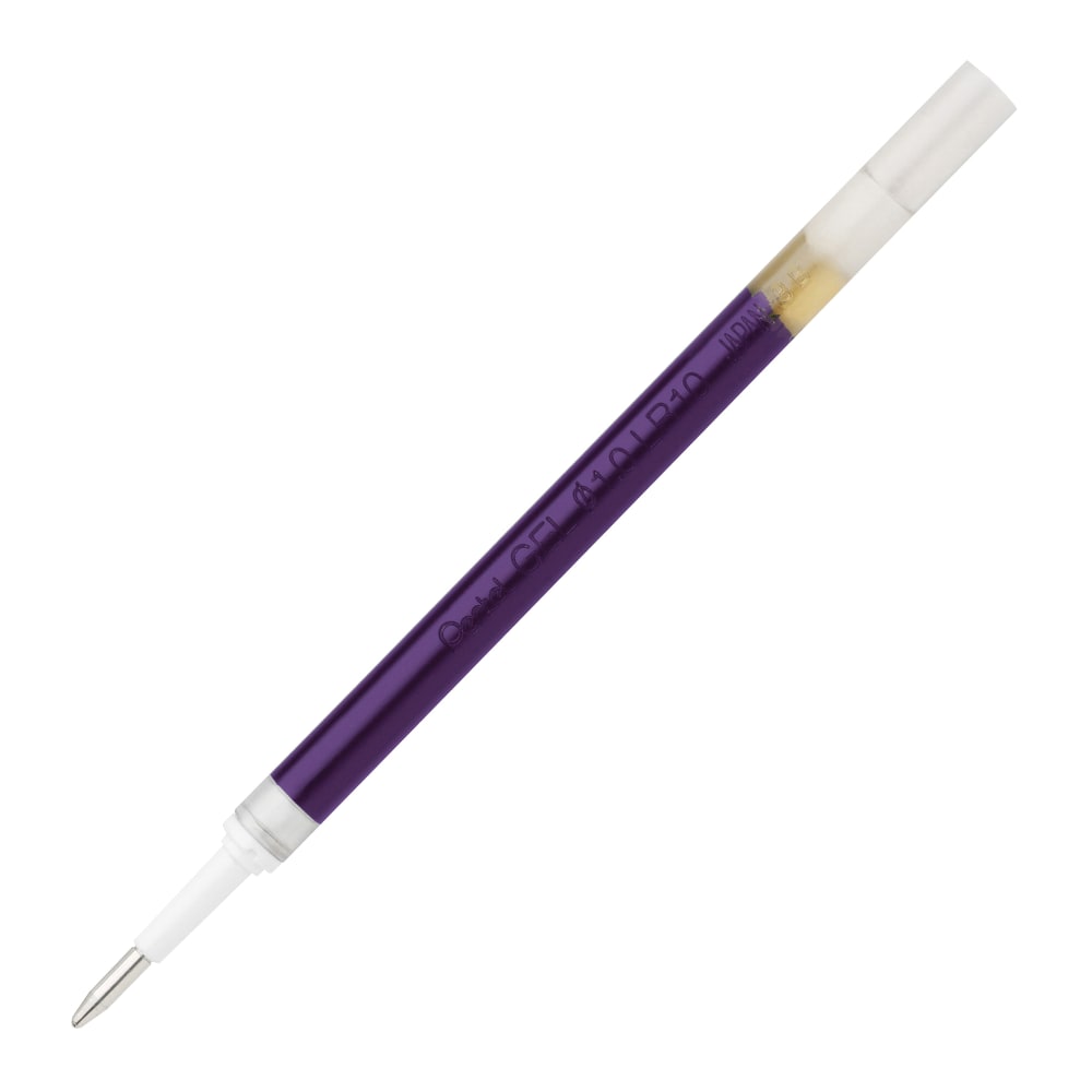 Pentel EnerGel Deluxe Retractable Pen Refill, Bold Point, Blue MPN:LR10C