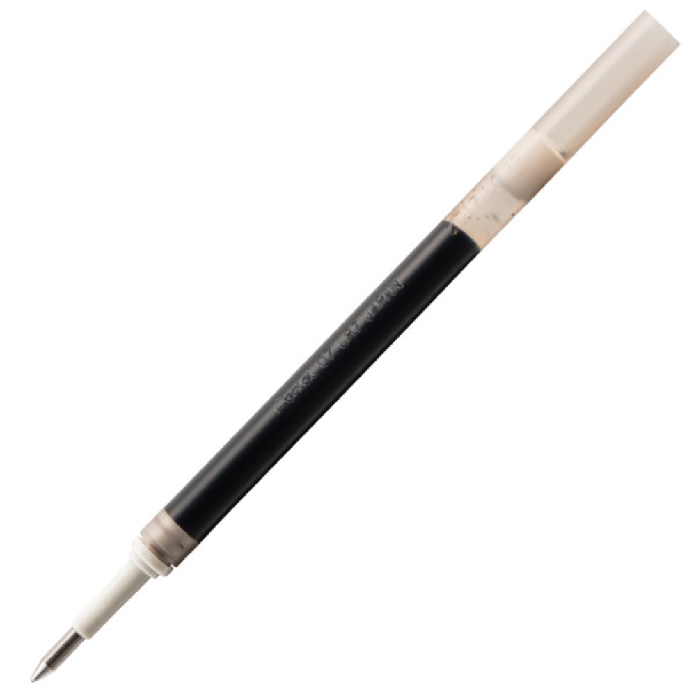 Pentel EnerGel Retractable Liquid Gel Pen Refills, Fine Point, 0.7 mm, Black Ink MPN:LR7-A