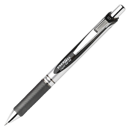 Pen, Gel, Rtx, Mtltip, 0.7Mm, Bk MPN:BL77A