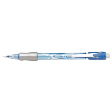 Icy Mechanical Pencil, 0.7 mm, HB (No 2), Black Lead, Transparent Blue Barrel, PK12 MPN:PENAL27TC
