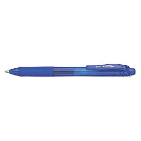 Retractable Roller Ball Pen, Medium 0.7 mm, Blue PK12 MPN:PENBL107C