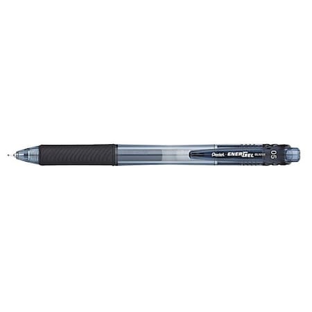 Retractable Roller Ball Pen, Fine 0.5 mm, Black PK12 MPN:PENBLN105A