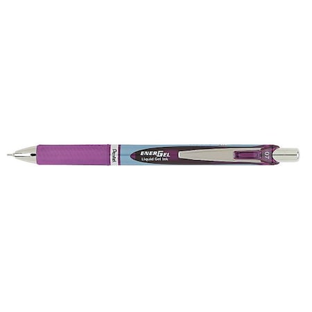 Retractable Roller Ball Pen, Extra Fine 0.7 mm, Violet MPN:PENBLN77V