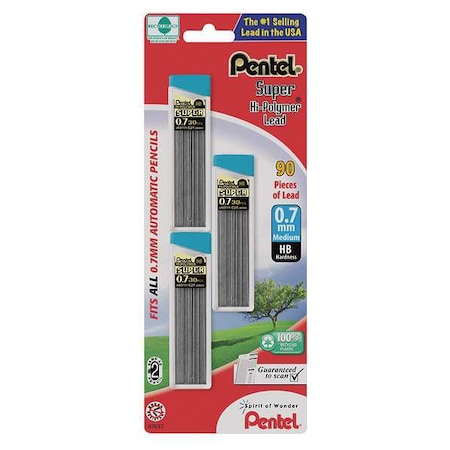 Lead Refill, Erasable, HB, PK90 MPN:PENC27BPHB3K6