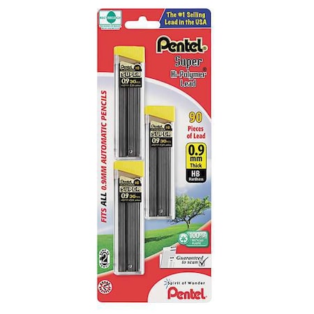 Lead Refill, Erasable, HB, PK90 MPN:PENC29BPHB3