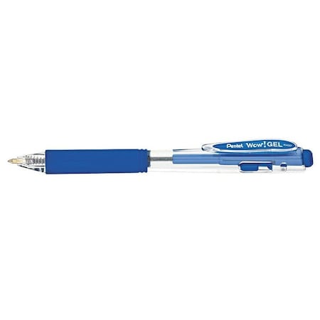 Gel Gel Pen, Medium 0.7 mm, Blue PK12 MPN:PENK437C