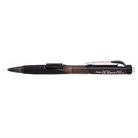 Twist-Erase CLICK Mechanical Pencil, 0.7 mm, HB (No 2), Black Lead, Black Barrel MPN:PENPD277TA