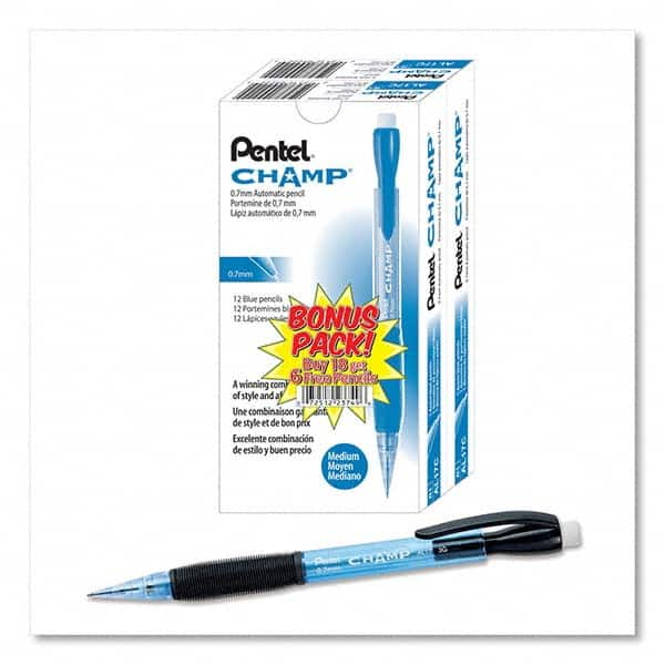 Mechanical Pencil: #2 Tip, Black MPN:PENAL17CSWUS - Pkg Qty 24