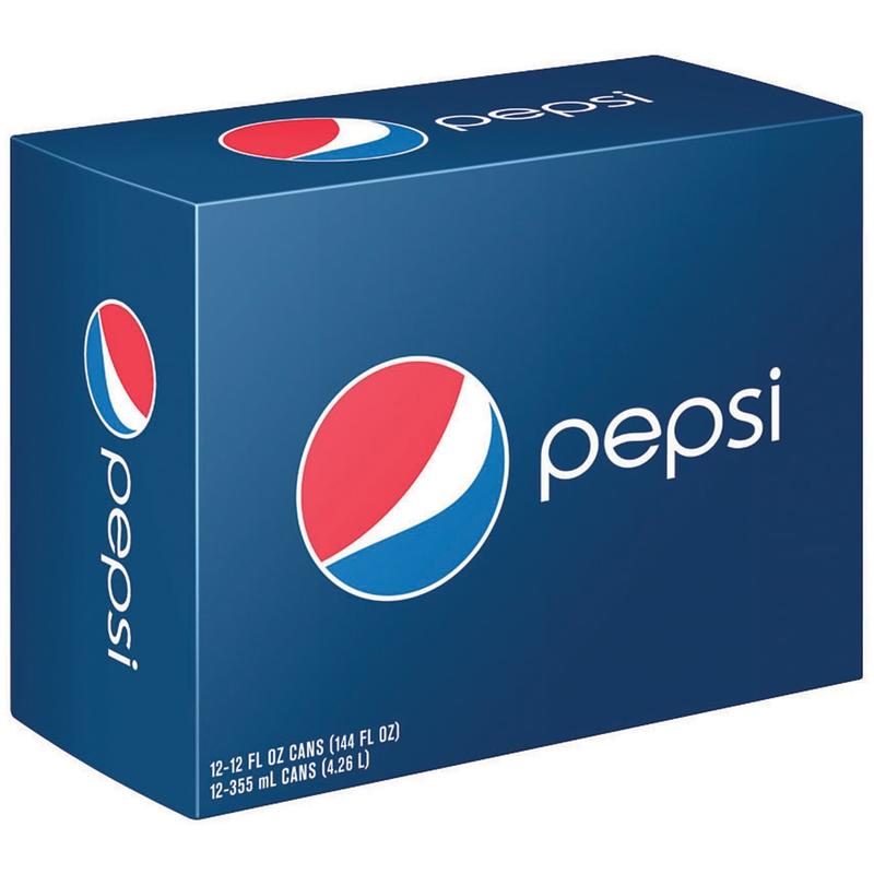 Pepsi, 12 Oz Per Can, Case Of 24 Cans MPN:PEP83774CA
