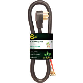 GoGreen Power GG-27206 Range Cord Black - 6 Ft GG-27206