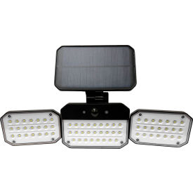 GoGreen Power® Beacon Solar Flood Light 600 Lumens Black GG-BEACON