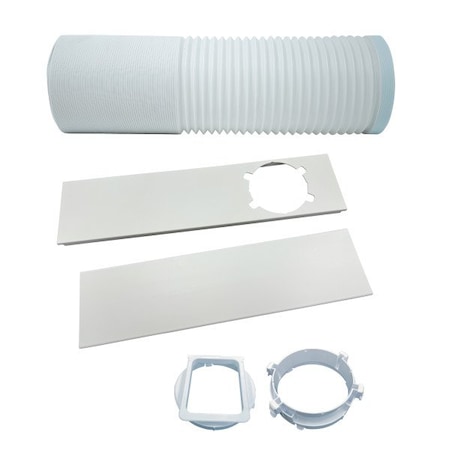 Window Exhaust Vent Kit, 6 3/8