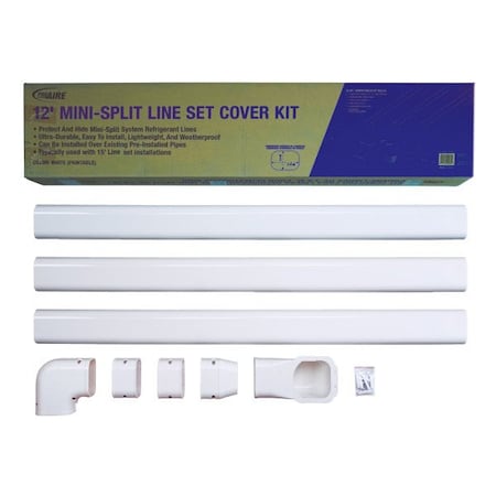 Line Cover Kit, White, 12 ft MPN:2PROLSKIT-12