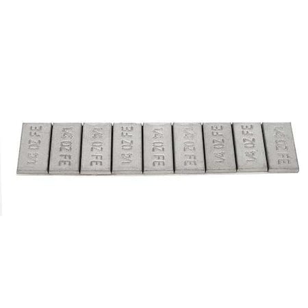 Adhesive Wheel Weight, 0.25 Oz, PK52 MPN:200624ST