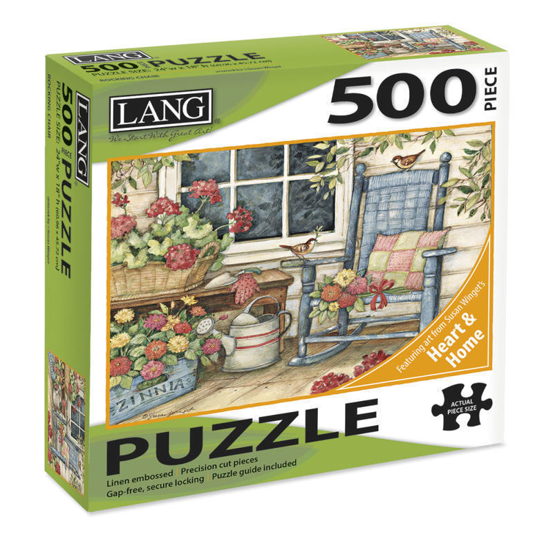 Lang 500-Piece Jigsaw Puzzle, Rocking Chair MPN:5039121