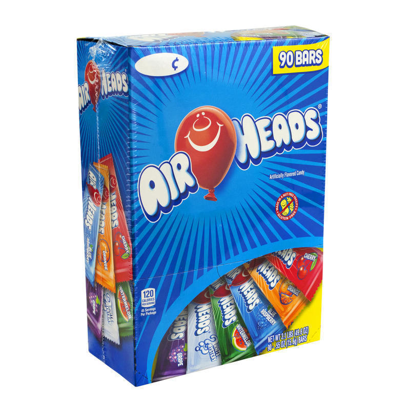 Airheads Variety Box, Pack Of 90 Bars MPN:6711