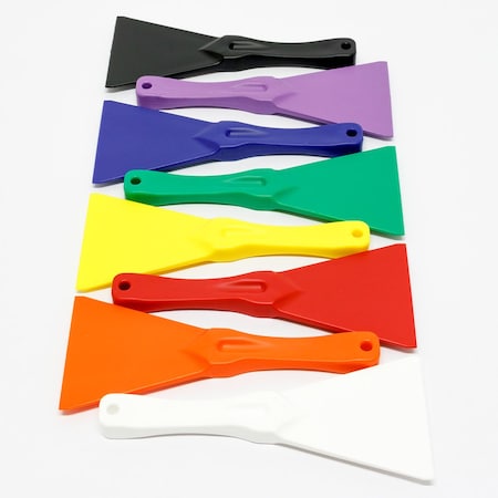 Poly Hand White Scraper, PK 20 MPN:4400