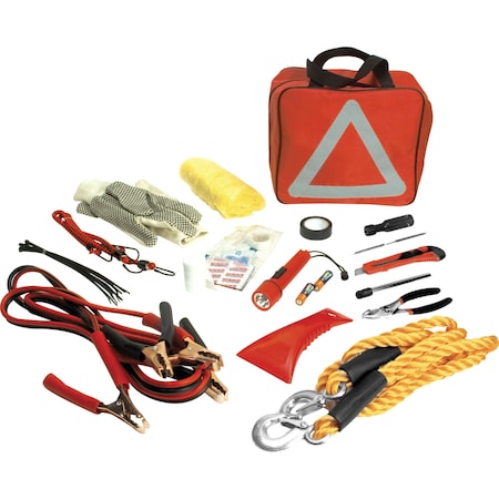 Emergency Roadside Kit, 10.4 in W MPN:W1555