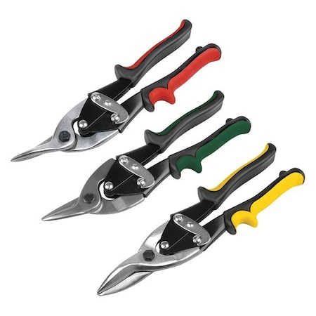 Aviation Tin Snip Set, 3pc MPN:W2040