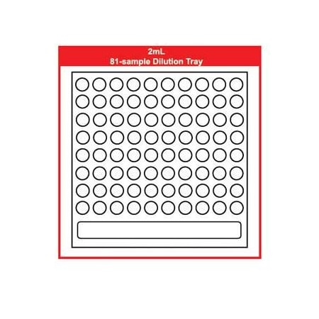 Position Sample Dilution Tray, w/Tank for MPN:N2930314