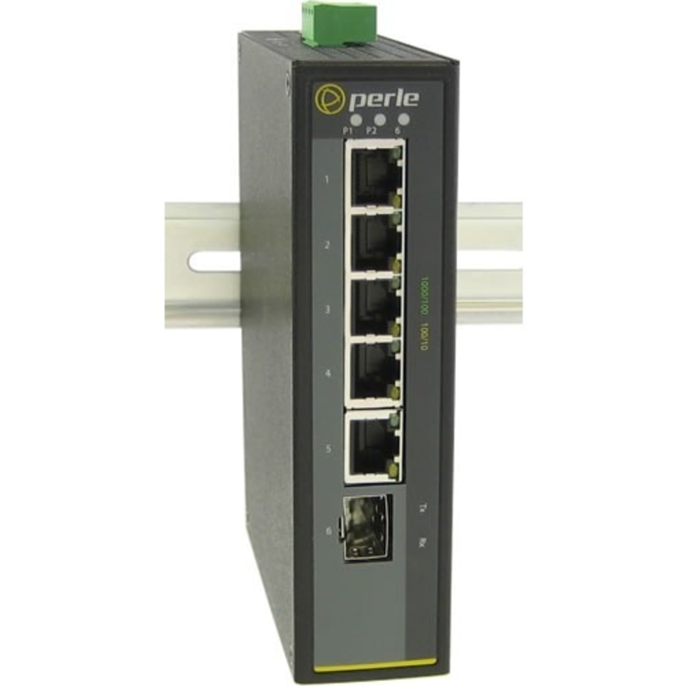 Perle IDS-105G-SFP - Industrial Ethernet Switch - 5 Ports - 10/100/1000Base-T - 2 Layer Supported - 1 SFP Slots - 07011130 MPN:07011130