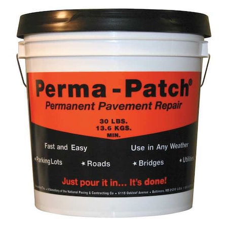 Cold Patch, Pail, Black, PP-30-CP MPN:PP-30-CP