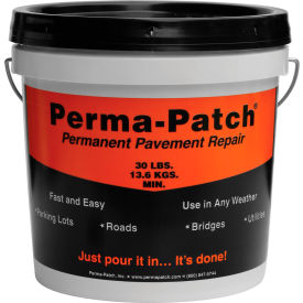 Perma-Patch® All Season Asphalt Repair Material 30 lb Pail PP-30-CP - Pkg Qty 80